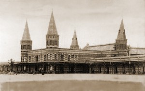 Het originele Kurhaus omstreeks 1885