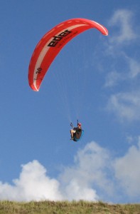 Paragliden in Zandvoort