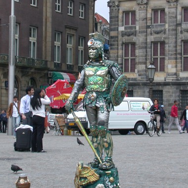 Street Entertainer Amsterdam