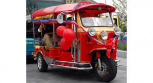 Tuktuks are a fun ride
