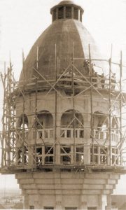 Der Aufbau der ursprünglichen Wasserturm