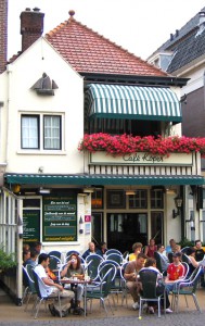 Cafe Koper Zandvoort in Kerkplein