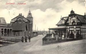 The Haltestraat. Named after the newly opened Haarlem-Zandvoort railway connection of 1881.