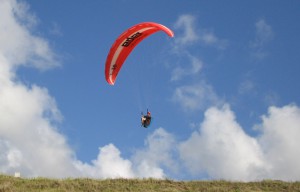 Paragliding in Zandvoort