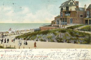 De oorspronkelijke Strandweg, Het poststempel op de achterkant is van 28 augustus 1905